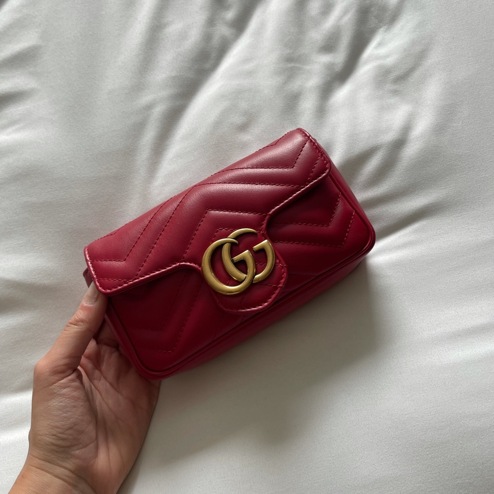 GUCCI MARMONT BELT/Shoulder Bag NEW